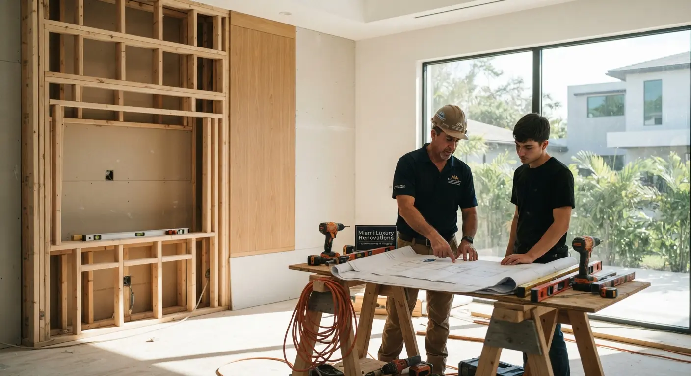 Choosing the Right Contractor for Home Renovation guide illustration