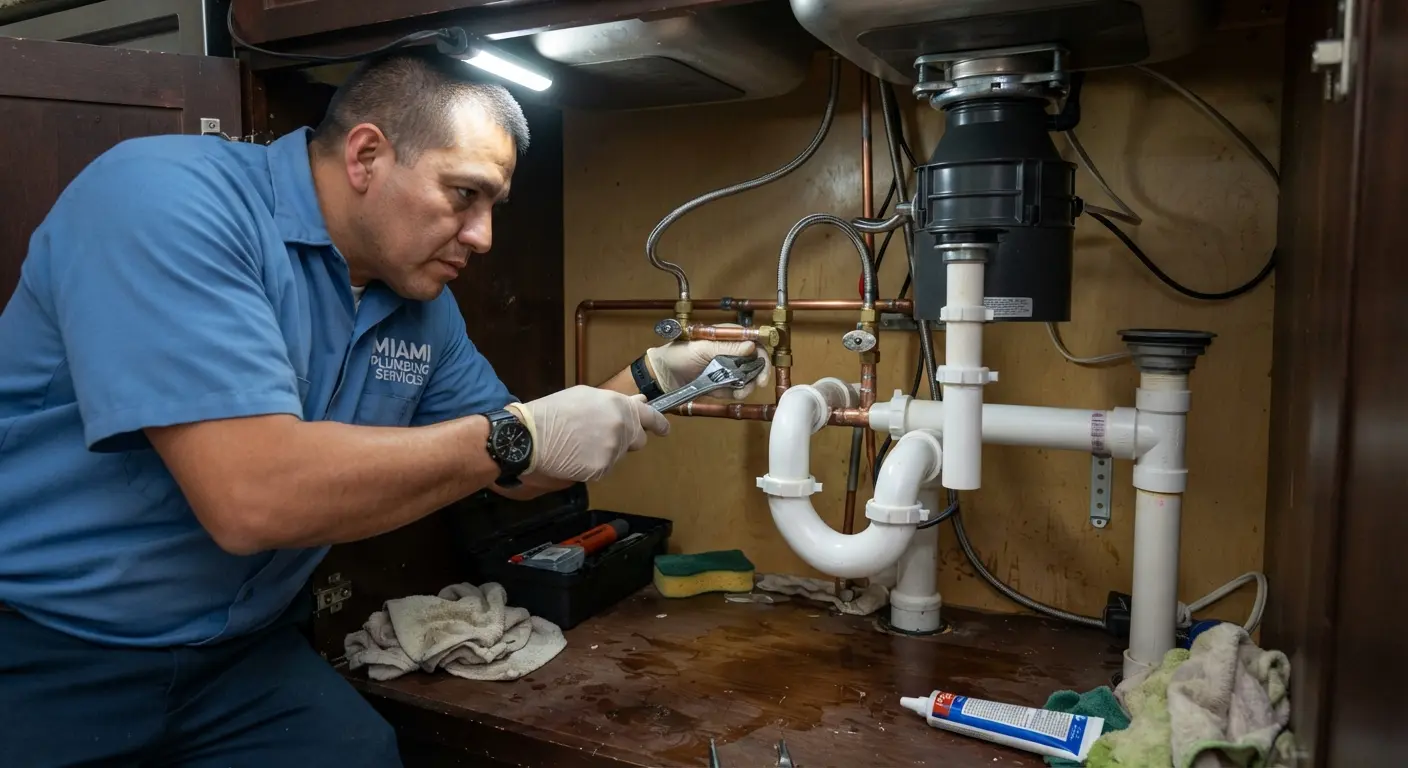 How to Handle Plumbing Emergencies Before Professional Help Arrives guide illustration
